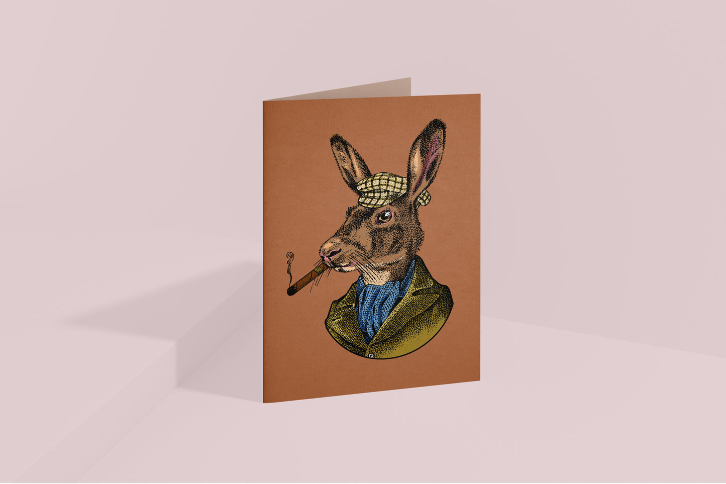 Hare Cigar Design Card