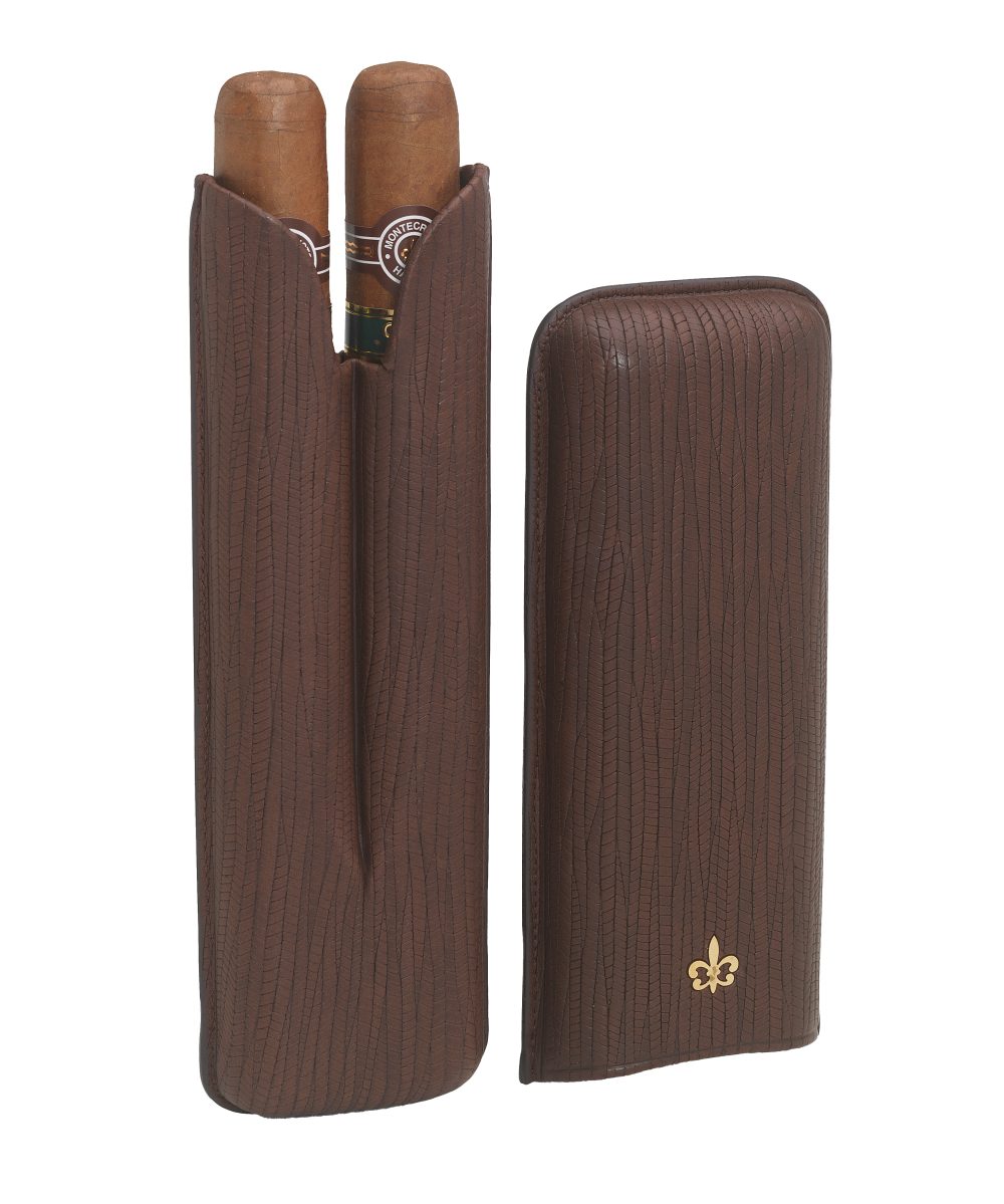 Montecristo Open Eagle Leather Case